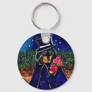 VALENTINE-DACKEL SCHLÜSSELANHÄNGER