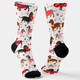 Valentine Dackel Socken