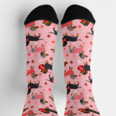 Valentine Dackel Socks Socken (Oben)