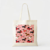 Valentine Dackel Tragetasche (Vorne)