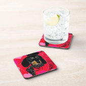 VALENTINE-DACKEL UNTERSETZER (Rechte Seite)