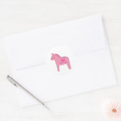 Valentine Dala Horse Sticker (Umschlag)