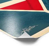 Valentine Dancing Couple Fotodruck (Ecke)