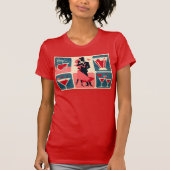 Valentine Dancing Couple T-Shirt (Vorderseite)