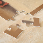 Valentine Dancing Paar mit Martini Puzzle (Seite)