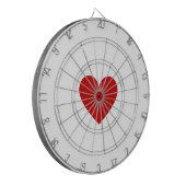 Valentine Dartscheibe (Vorderseite Links)