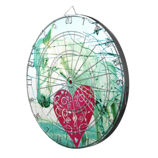 Valentine Dartscheibe (Vorderseite rechts)