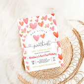 Valentine Day Baby Dusche Einladung