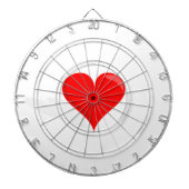 Valentine Day Dart Board Dartscheibe (vorne)