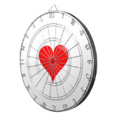 Valentine Day Dart Board Dartscheibe (Vorderseite rechts)