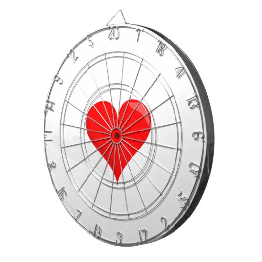 Valentine Day Dart Board Dartscheibe (Vorderseite rechts)