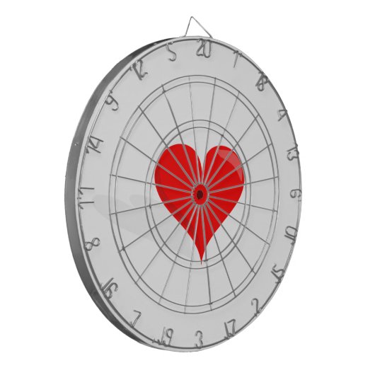 Valentine Day Dart Board Dartscheibe (Vorderseite Links)