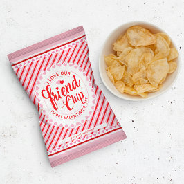 Valentine Day Friend-Chip Chip Bag Wrapper Flyer