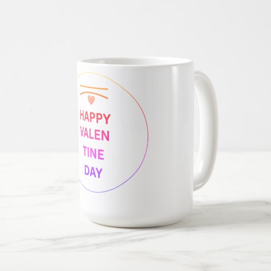 VALENTINE DAY KAFFEETASSE (VorderseiteRechts)