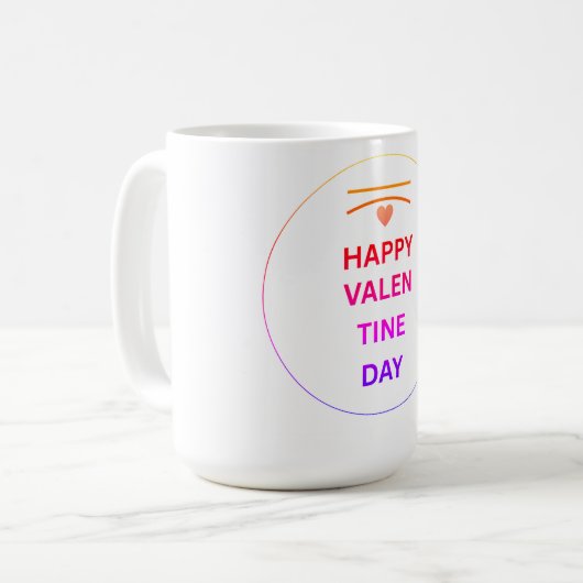 VALENTINE DAY KAFFEETASSE (Vorderseite Links)
