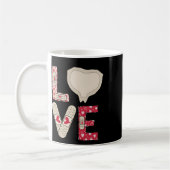 Valentine Day Medical Plaster Patch Funny Wound Ca Kaffeetasse (Links)