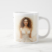 Valentine day, My Love, Beautiful women in love Gi Jumbo-Tasse (Rechts)