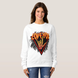 Valentine day´s Love romantic holiday heart romans Sweatshirt