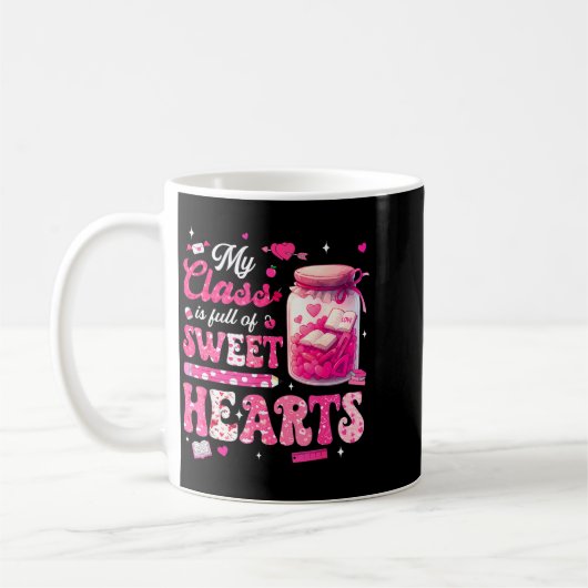 Valentine Day Shirt My Cl Is Full Of Sweethearts T Kaffeetasse (Links)