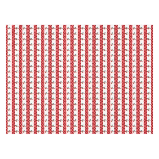 Valentine-Day-Tablettenhund Tischdecke (Vorderseite (Horizontal))