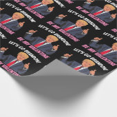 VALENTINE DAY TRUMP BRANDON WRAPPING PAPIER GESCHENKPAPIER (Ecke)