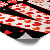 Valentine Days Black African American Costume Poster (Ecke)