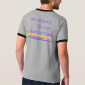 Valentine Day's Cook Gray T - Shirt (Rückseite)