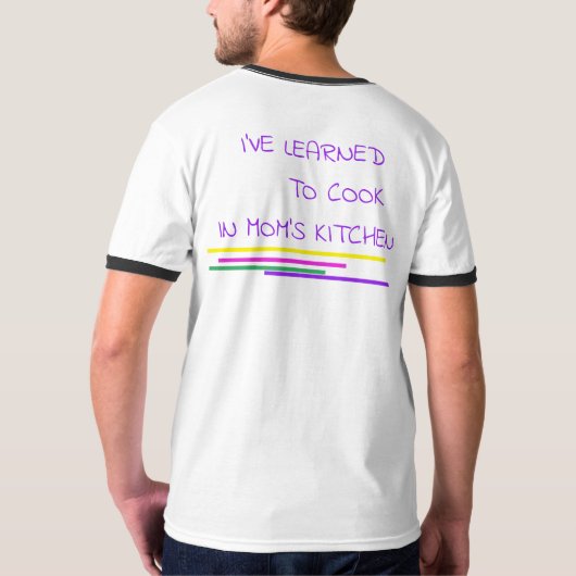 Valentine Day's Cook Weißer T - Shirt (Schwarz voll)