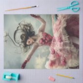 Valentine Decoupage Liebe Tanzen Seidenpapier (Basteln)