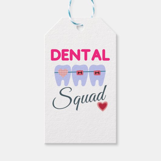 Valentine Dental Squad Geschenkanhänger (Vorderseite)