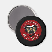 Valentine Dogs Magnet (Vorderseite/Rückseite)