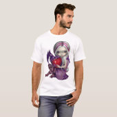 Valentine-Drache-gotisches feenhaftes Shirt (Vorne ganz)