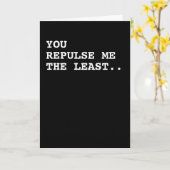 Valentine, du leugst mich am wenigsten karte (Gelbe Blume)