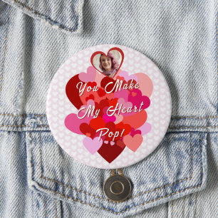 Valentine, du schaffst meinen Pop ins Herz Button