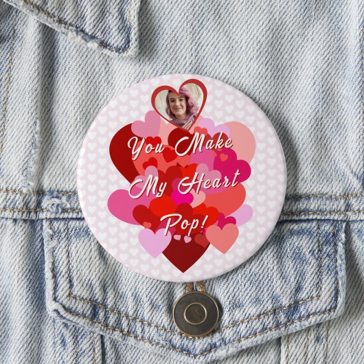 Valentine, du schaffst meinen Pop ins Herz Button