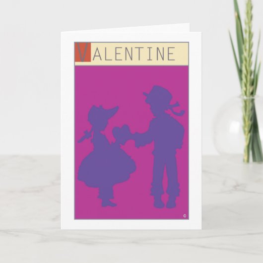 <Valentine> durch Steve-Bergmann Feiertagskarte (Vorderseite)