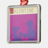 <Valentine> durch Steve-Bergmann Silbernes Ornament (Links)