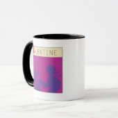 <Valentine> durch Steve-Bergmann Tasse (Vorderseite Links)