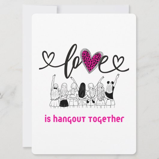 VALENTINE EDITION FEIERTAGSKARTE (Vorderseite)