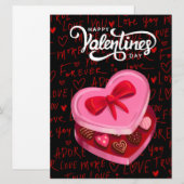 VALENTINE EDITION FEIERTAGSKARTE (Vorne/Hinten)