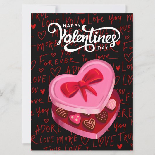 VALENTINE EDITION FEIERTAGSKARTE (Vorderseite)