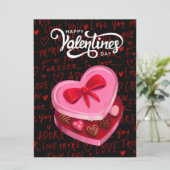 VALENTINE EDITION FEIERTAGSKARTE (Stehend Vorderseite)