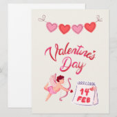 VALENTINE EDITION FEIERTAGSKARTE (Vorne/Hinten)
