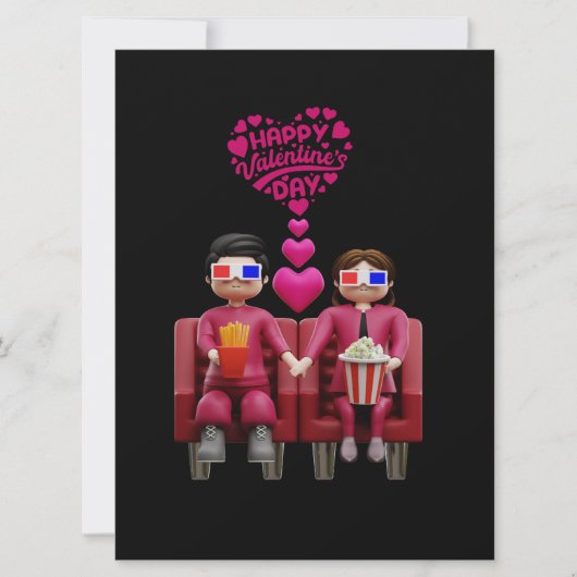 VALENTINE EDITION FEIERTAGSKARTE (Vorderseite)