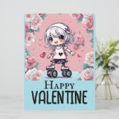 VALENTINE EDITION FEIERTAGSKARTE (Stehend Vorderseite)