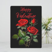 VALENTINE EDITION FEIERTAGSKARTE (Stehend Vorderseite)