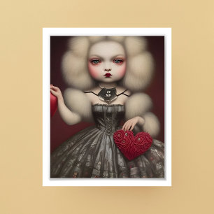 Valentine   Ein skurriler Goth-Puppenposter Poster