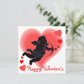 Valentine Einladungen Personalisierte Cupid Cards (Stehend Vorderseite)