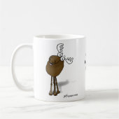 Valentine-Elch-Tasse Kaffeetasse (Links)