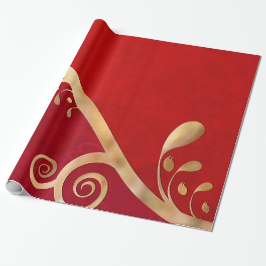 Valentine Elegance ALL SIZES Geschenkpapier (Ungerollt)